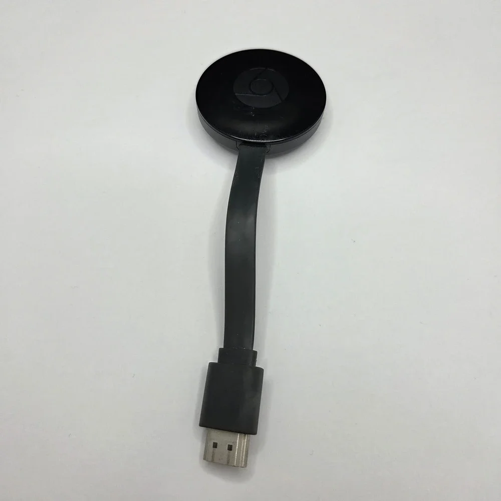 Google Chromecast 2nd Gen Media Streamer NC2-6A5 Black HDMI 1080p Casting Dongle